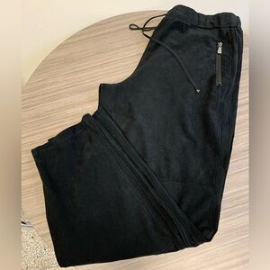 Linea Domani Faux suede pants size XL